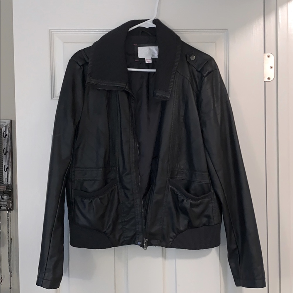 Xhilaration Faux Leather Jacket